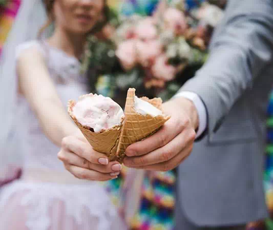 Impozáns és stílusos esküvői látványelem - YouAndIce